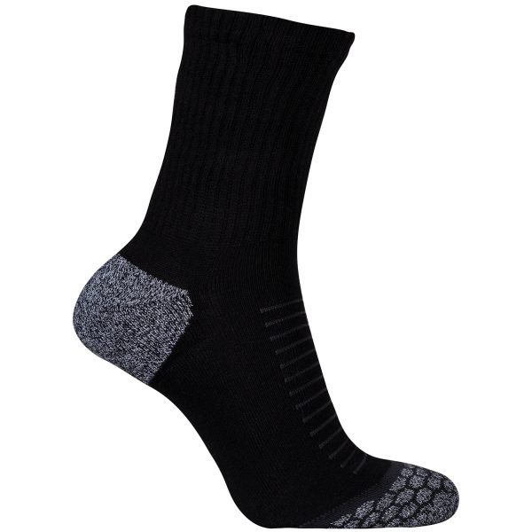 allround 34 socka svart gra